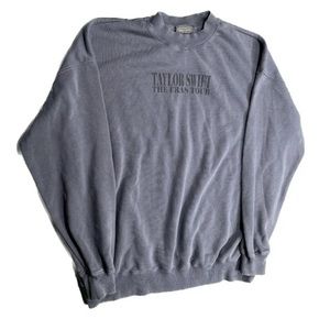 Blue Taylor Swift Eras Tour Crewneck Sweatshirt